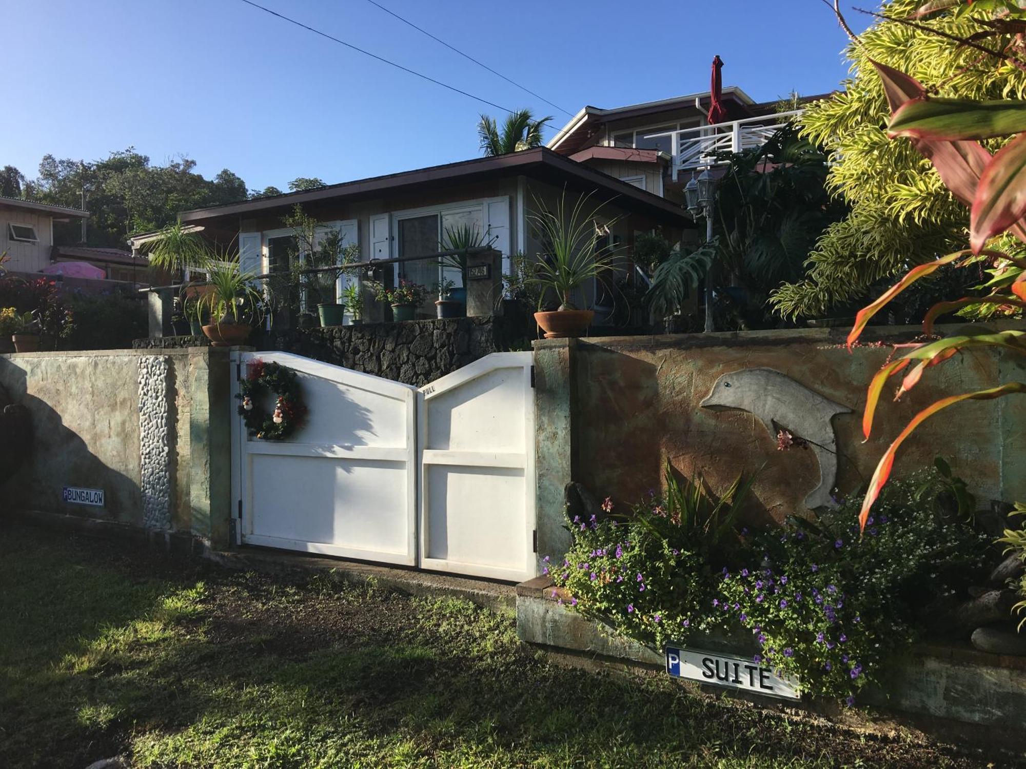 Mediteranean Style Ohana Rental / Garden Bungalow In Pahoa Honolulu Landing Luaran gambar