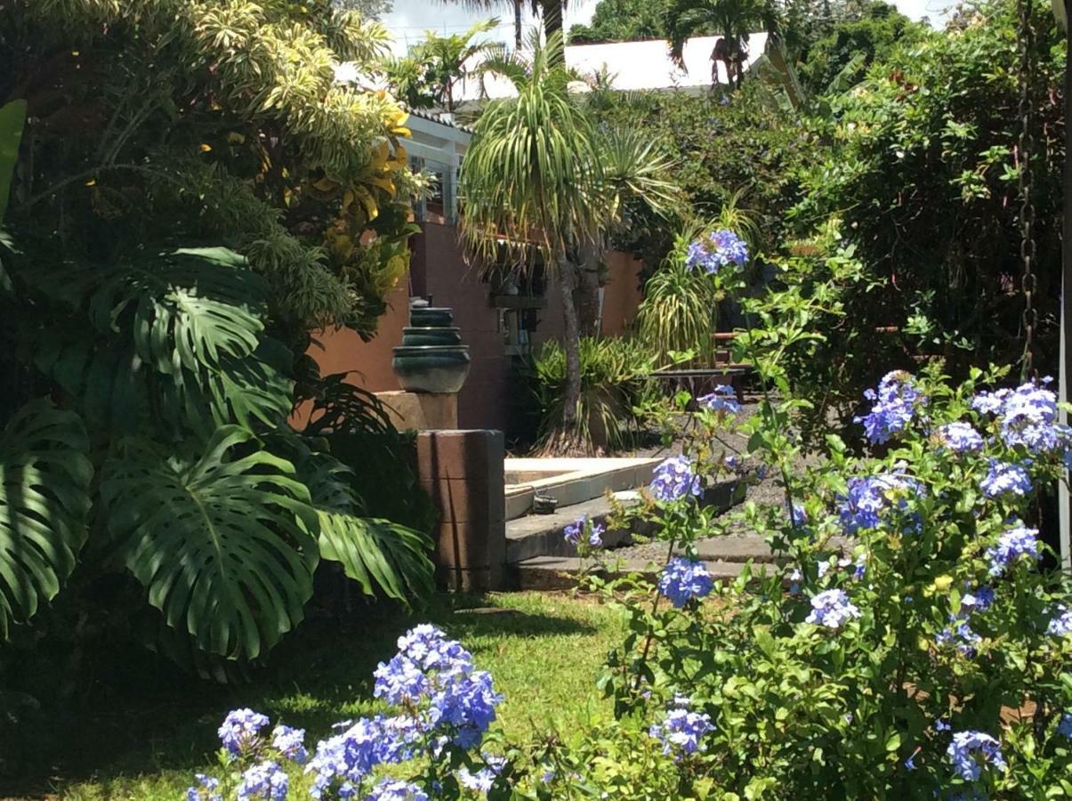 Mediteranean Style Ohana Rental / Garden Bungalow In Pahoa Honolulu Landing Luaran gambar
